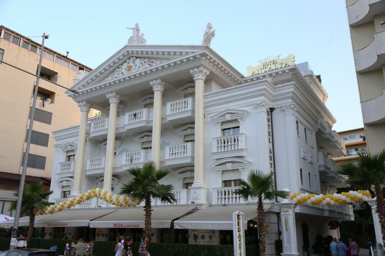 Hotel Antalya - Beach Durrës Exteriör bild