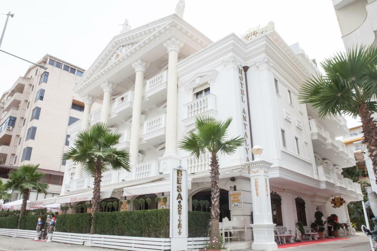 Hotel Antalya - Beach Durrës Exteriör bild