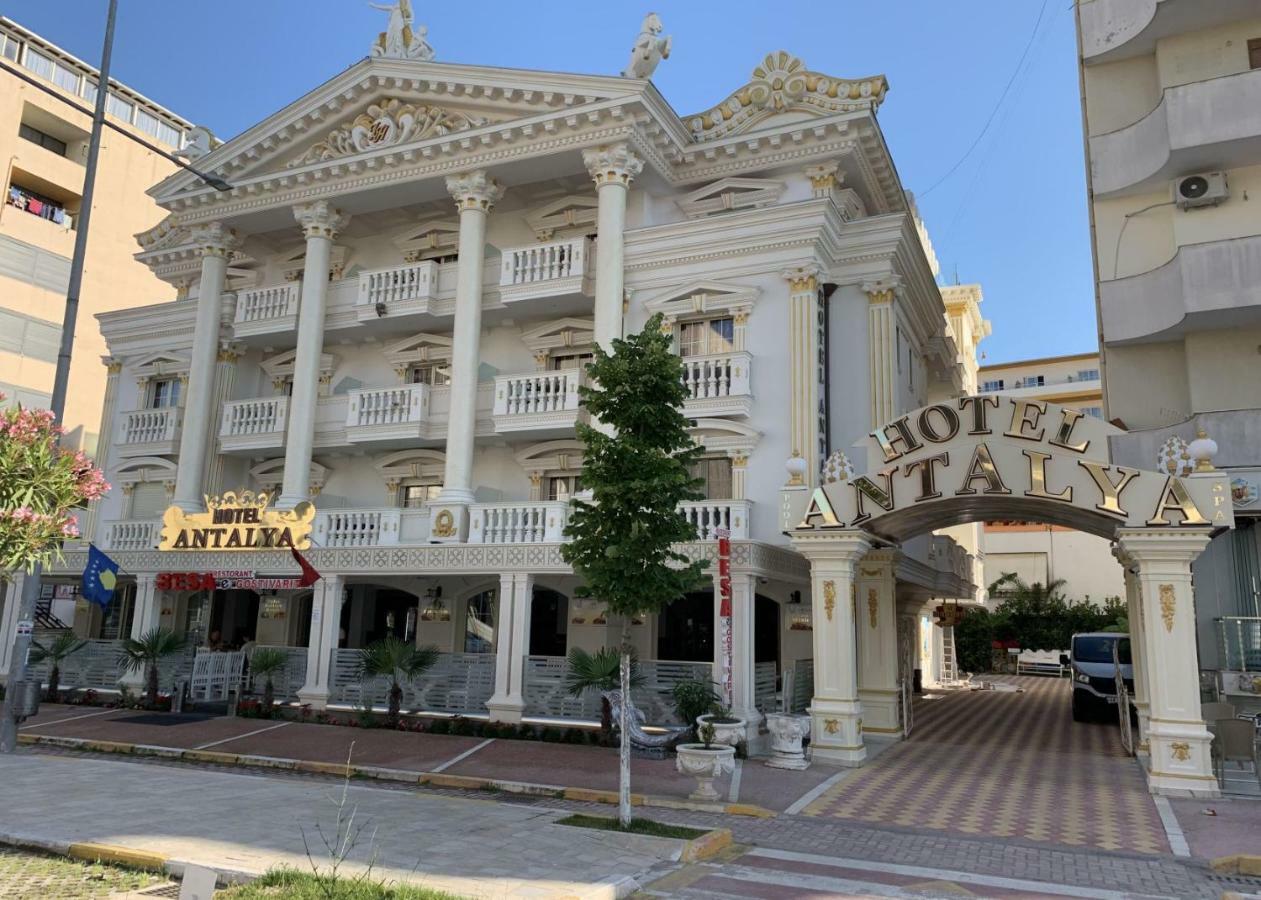 Hotel Antalya - Beach Durrës Exteriör bild