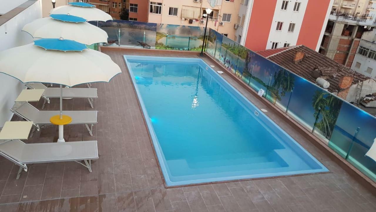 Hotel Antalya - Beach Durrës Exteriör bild